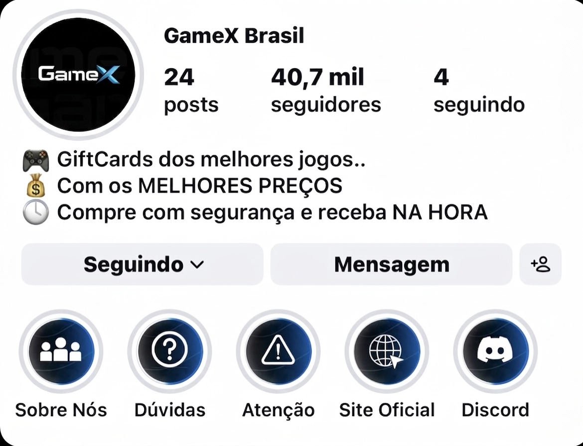 Siga nosso Instagram