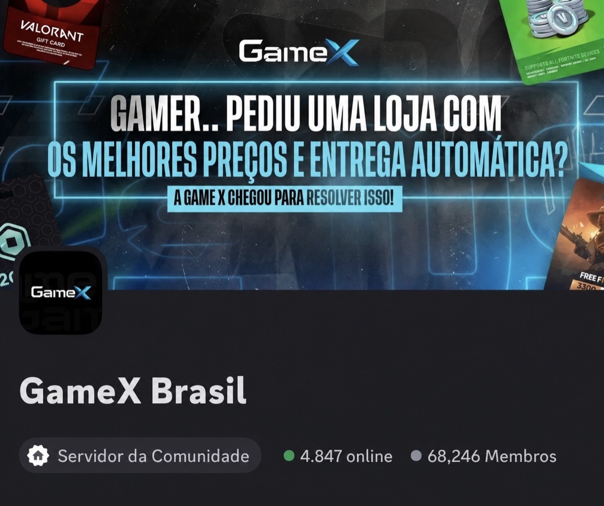 Entre no nosso Discord