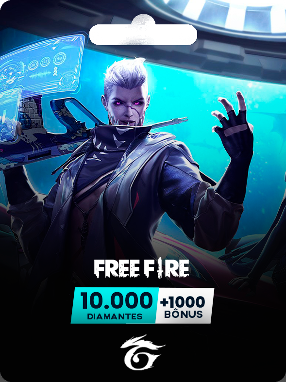 10.000 DIAMANTES + 1.000 BÔNUS